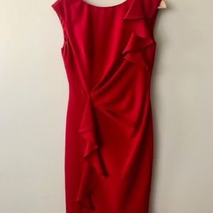 Red Cocktail Dress - 2